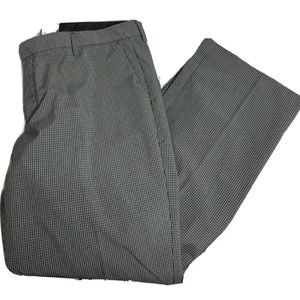 Adidas Golf Pants adiPURE Mens Size 38x32 check Plaid Casual Straight Leg - Poly